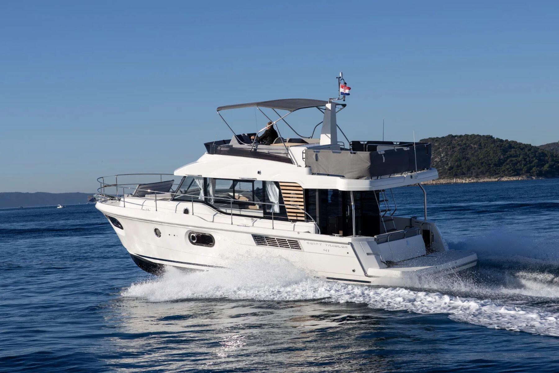 Motor boat Beneteau Swift Trawler 41 available for charter from Split, Croatia