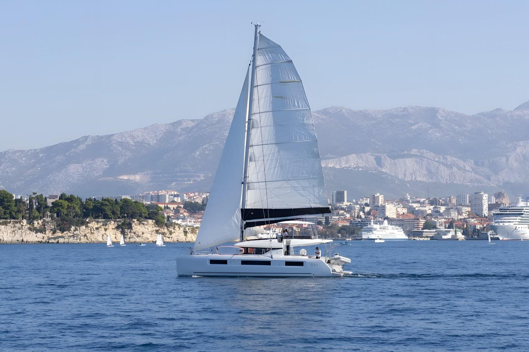 Catamaran Lagoon 51 available for charter in Croatia