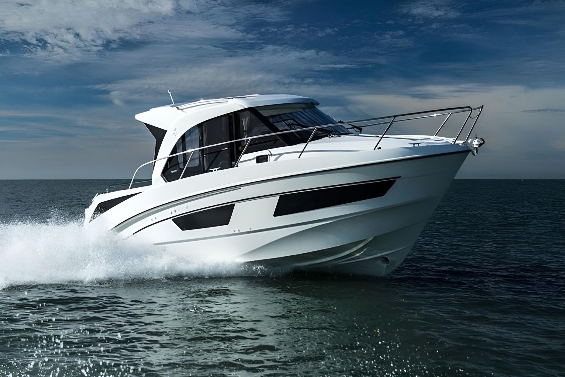 Motor boat  Beneteau Antares 9 OB available for charter from Split, Croatia