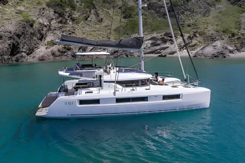 Catamaran Lagoon 51 available for charter from Kaštela, Croatia